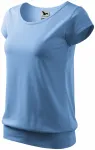 Tricou la modă pentru femei, cer albastru Tricou la modă pentru femei, cer albastru