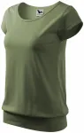 Tricou la modă pentru femei, khaki