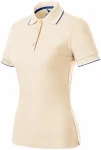 Tricou polo clasic de damă, migdale