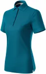 Tricou polo dama din bumbac organic, petrol blue Tricou polo dama din bumbac organic, petrol blue