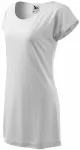 Tricou / rochie lungă pentru femei, alb