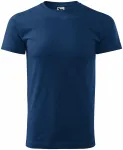 Tricou simplu pentru bărbați, albastru de noapte