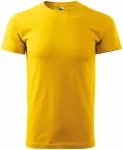 Tricou simplu pentru bărbați, galben
