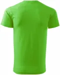 Tricou simplu pentru bărbați, măr verde