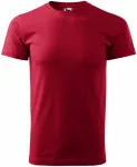 Tricou simplu pentru bărbați, marlboro roșu