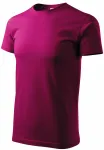 Tricou simplu pentru bărbați, fuchsia red Tricou simplu pentru bărbați, fuchsia red