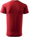 Tricou simplu pentru bărbați, roșu