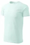 Tricou simplu pentru bărbați, verde de gheață
