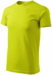 Tricou simplu pentru bărbați, verde lime