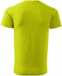 Tricou simplu pentru bărbați, verde lime