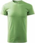 Tricou simplu pentru bărbați, verde mazăre