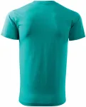 Tricou simplu pentru bărbați, verde smarald