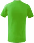 Tricou simplu pentru copii, măr verde