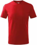 Tricou simplu pentru copii, roșu