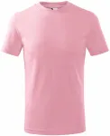 Tricou simplu pentru copii, roz