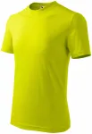 Tricou simplu pentru copii, verde lime