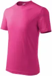 Tricou simplu pentru copii, zmeură