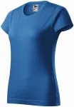 Tricou simplu pentru femei, albastru deschis