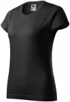 Tricou simplu pentru femei, abanos cenușiu