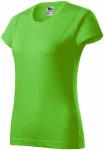 Tricou simplu pentru femei, măr verde