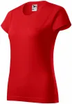 Tricou simplu pentru femei, roșu
