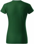 Tricou simplu pentru femei, sticla verde