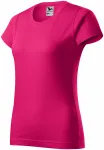Tricou simplu pentru femei, zmeură