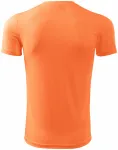Tricou sport pentru copii, neon mandarin