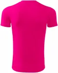 Tricou sport pentru copii, roz neon