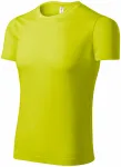 Tricou sport unisex, galben neon