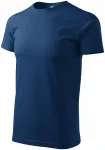 Tricou unisex cu greutate mai mare, albastru de noapte