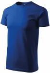 Tricou unisex cu greutate mai mare, albastru regal