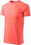 Tricou unisex cu greutate mai mare, coral