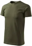 Tricou unisex cu greutate mai mare, military