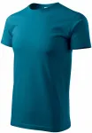 Tricou unisex cu greutate mai mare, petrol blue