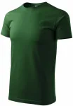 Tricou unisex cu greutate mai mare, sticla verde