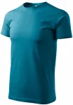 Tricou unisex cu greutate mai mare, turcoaz închis