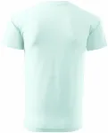 Tricou unisex cu greutate mai mare, verde de gheață