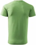 Tricou unisex cu greutate mai mare, verde mazăre