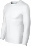 Tricou ușor cu mâneci lungi, alb