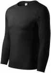 Tricou ușor cu mâneci lungi, negru