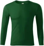 Tricou ușor cu mâneci lungi, sticla verde