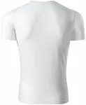Tricou ușor cu mâneci scurte, alb