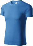 Tricou ușor cu mâneci scurte, albastru deschis