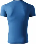 Tricou ușor cu mâneci scurte, albastru deschis