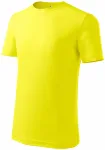 Tricou ușor pentru copii, galben de lămâie