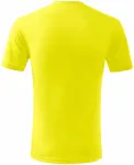 Tricou ușor pentru copii, galben de lămâie