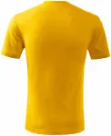 Tricou ușor pentru copii, galben